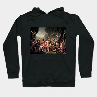 Leonidas at Thermopylae - Jacques-Louis David Hoodie